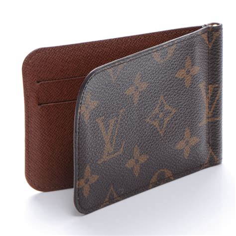 louis vuitton money clip mens|louis vuitton men's card wallet.